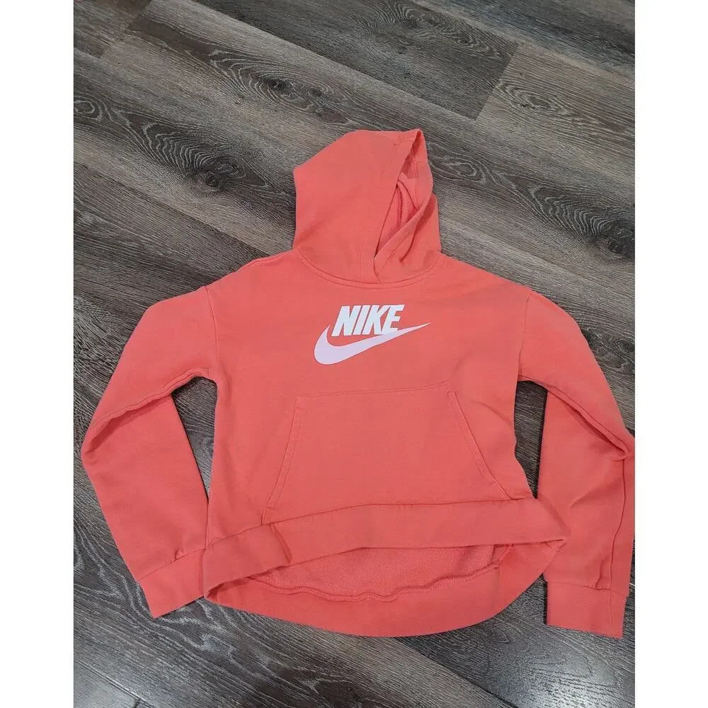 Nike Girls Hooded Sweatshirt Pullover Size Large‎ #4
